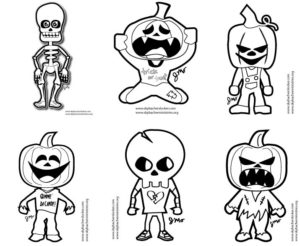 coloring.pages.thumbnails 300x246 Halloween Coloring Pages!!