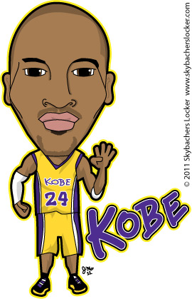 Kobe Bryant on Kobe Bryant 11 Kobe Bryant Cartoon