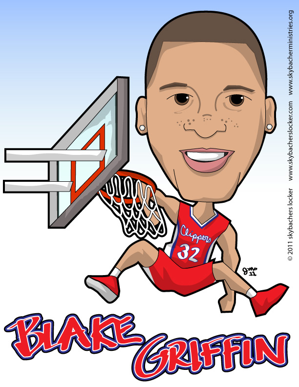 is blake griffin white. lake griffin posterize. to