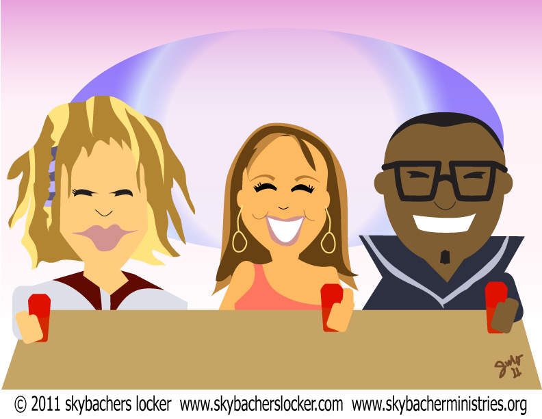 American Idol Cartoon | Skybacher's Locker