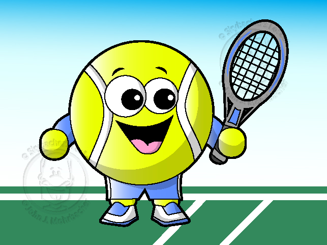 funny tennis clipart - photo #40